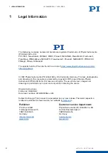 Preview for 4 page of PI L-412 211E1 Series User Manual