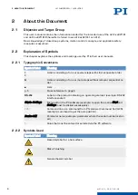 Preview for 5 page of PI L-412 211E1 Series User Manual