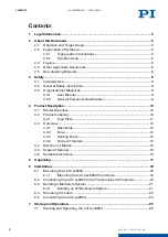 Preview for 2 page of PI L-412 9054 Series User Manual