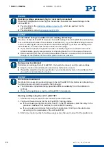 Предварительный просмотр 22 страницы PI L-417.059211E1 User Manual