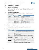 Preview for 5 page of PI L-505.01A200F User Manual