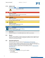 Preview for 6 page of PI L-505.01A200F User Manual