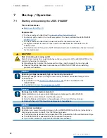 Preview for 24 page of PI L-505.01A200F User Manual