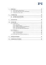 Preview for 4 page of PI L-738 Series User Manual