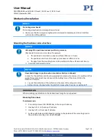 Preview for 7 page of PI M-110.*2S1 series User Manual