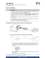 Preview for 12 page of PI M-110.*2S1 series User Manual