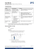 Preview for 17 page of PI M-110.*2S1 series User Manual