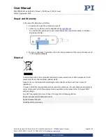 Preview for 18 page of PI M-110.*2S1 series User Manual