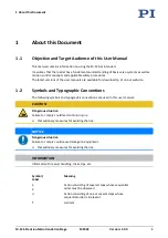 Preview for 5 page of PI M-126 User Manual