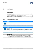 Preview for 21 page of PI M-228 Series User Manual