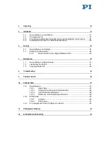 Preview for 4 page of PI M-235 User Manual