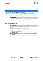 Preview for 22 page of PI M-235 User Manual