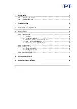 Preview for 4 page of PI M-238 User Manual