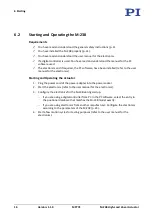 Preview for 20 page of PI M-238 User Manual