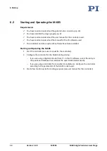 Preview for 18 page of PI M-605 Series User Manual