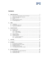 Preview for 3 page of PI NEXACT Stage N-565 Series User Manual