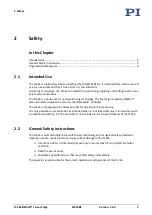 Preview for 9 page of PI NEXACT Stage N-565 Series User Manual