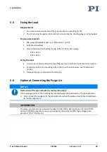 Preview for 29 page of PI P-2 5 Series User Manual