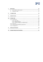 Preview for 4 page of PI P-616 NanoCube User Manual