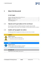 Preview for 5 page of PI P-616 NanoCube User Manual