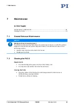 Preview for 37 page of PI P-616 NanoCube User Manual