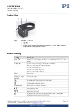 Предварительный просмотр 9 страницы PI P-725.1CDE2 User Manual