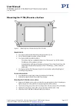 Preview for 13 page of PI P-736.ZRxS PInano User Manual