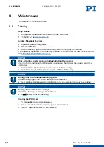 Preview for 24 page of PI P-840.10V User Manual