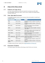 Preview for 5 page of PI P-843 User Manual