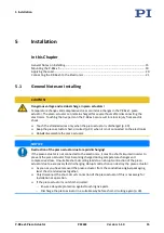 Preview for 19 page of PI P-88 5 Series User Manual