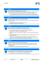 Preview for 20 page of PI P-88 5 Series User Manual