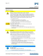 Preview for 4 page of PI PIFOC P-725 series User Manual