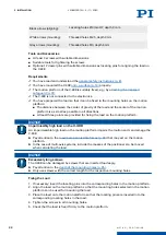 Предварительный просмотр 22 страницы PI PIMag V-408 User Manual