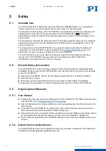 Preview for 7 page of PI Pimag V-417.216211E1 User Manual