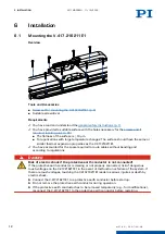 Preview for 12 page of PI Pimag V-417.216211E1 User Manual