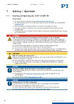 Preview for 20 page of PI Pimag V-417.216211E1 User Manual