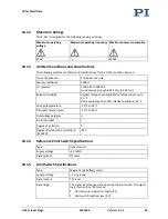 Preview for 53 page of PI V-551.2D User Manual