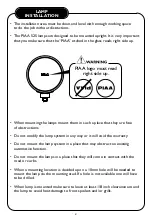 Предварительный просмотр 3 страницы Piaa 525 Installation Instructions Manual