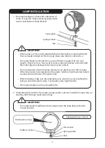 Предварительный просмотр 4 страницы Piaa RS400 Installation Instructions Manual