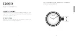 Preview for 6 page of Piaget 1200D Instructions Manual