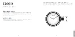 Preview for 14 page of Piaget 1200D Instructions Manual