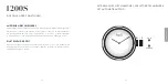 Предварительный просмотр 8 страницы Piaget 1200S Instructions For Use Manual