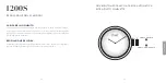 Preview for 10 page of Piaget 1200S Instructions For Use Manual