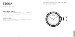 Preview for 14 page of Piaget 1200S Instructions For Use Manual