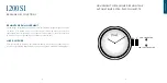 Предварительный просмотр 4 страницы Piaget 1200S1 Instructions For Use Manual