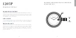 Предварительный просмотр 4 страницы Piaget 1203P Instructions For Use Manual