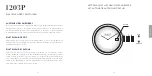 Preview for 8 page of Piaget 1203P Instructions For Use Manual