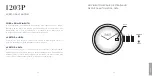 Предварительный просмотр 14 страницы Piaget 1203P Instructions For Use Manual