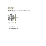 Предварительный просмотр 7 страницы Piaget 450P Instructions For Use Manual