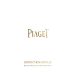 Piaget 500P1 Instructions For Use Manual preview